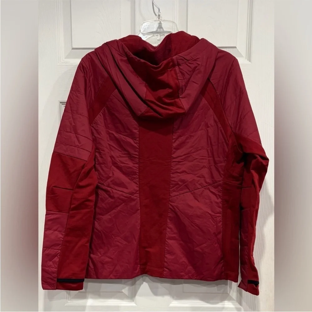 SmartWool Women's Small Smartloft Midlayer Hooded Jacket Insulated Red NWT
